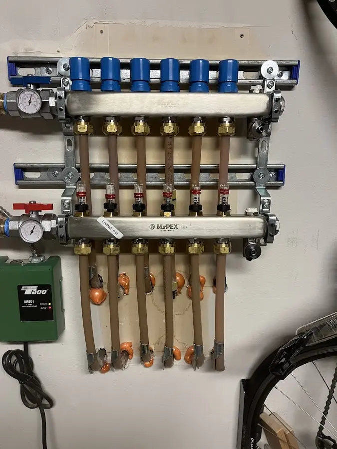 Plumber performing Leak Detection at a residential property in Carolina Forest